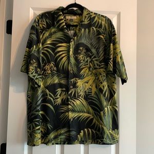 Tommy Bahama silk button down shirt